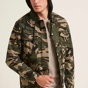 Men Camouflage Jacket